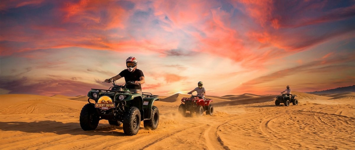Quad Tour durch die arabische Wüste in Dubai